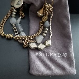 Silpada multi chain bracelet